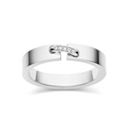 [⭐DORISW] ALLIANCE LIENS VIDENCE DIAMOND 4MM RING