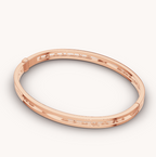 [⭐DORISW]ZERO 1 SPIRAL LOGO PINK GOLD BRACELET