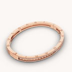 [⭐DORISW]ZERO 1 SPIRAL AND PAVED DIAMOND PINK GOLD BRACELET
