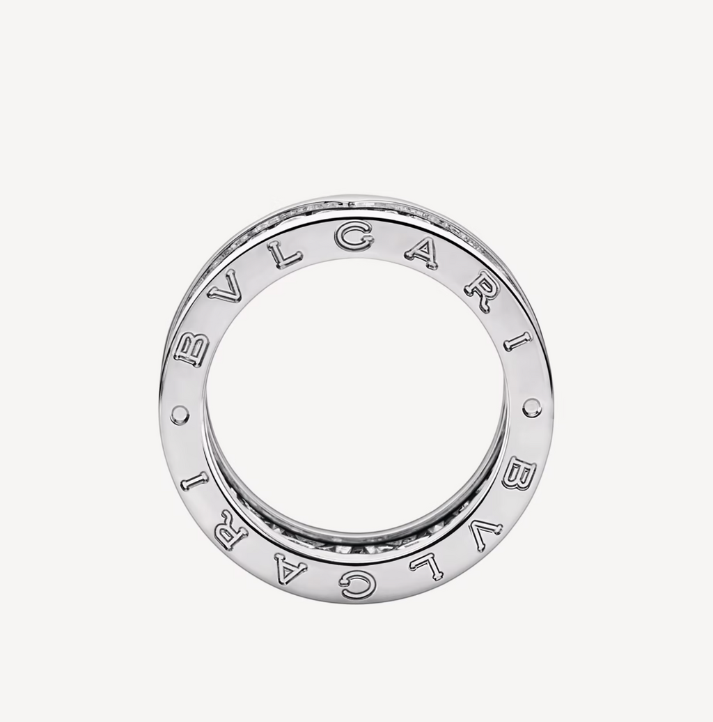 [⭐DORISW]ZERO 1 MIT DIAMANTBESATZ AM SPIRALRING