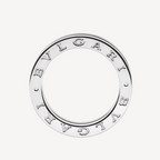 [⭐DORISW]ZERO 1 ONE-BAND PAVED DIAMONDS ON THE SPIRAL RING