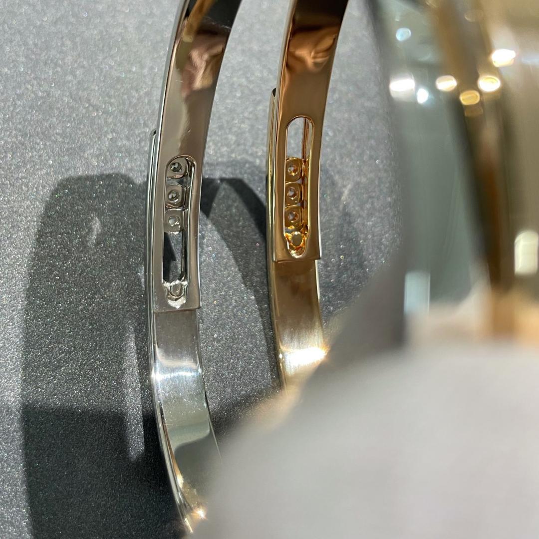 [⭐DORISW]Move Noa Armreif aus Roségold mit Pavé-Diamanten