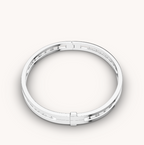 [⭐DORISW]ZERO 1 SPIRAL-LOGO-ARMBAND SILBER