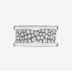 [⭐DORISW]ZERO 1 MIT DIAMANTBESATZ AM SPIRALRING