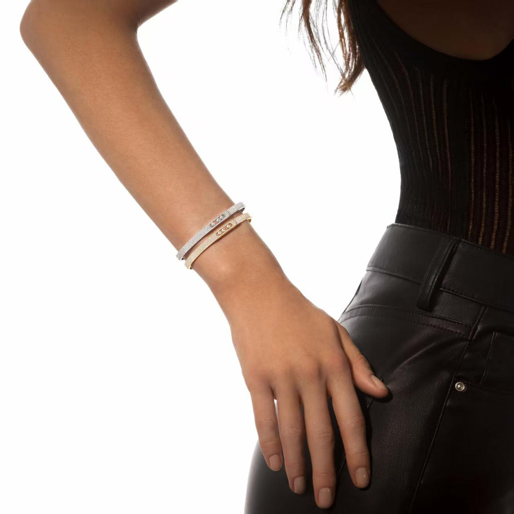 [⭐DORISW]Move Noa Full Pavé Diamond Bangle Bracelet