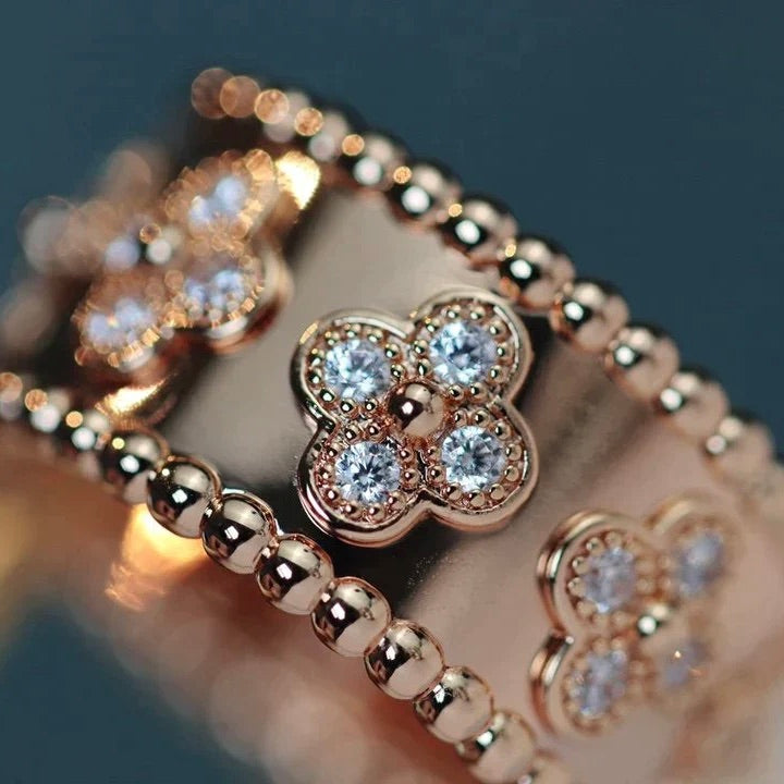 [⭐DORISW] CLOVER KALEIDOSCOPE RING 10MM