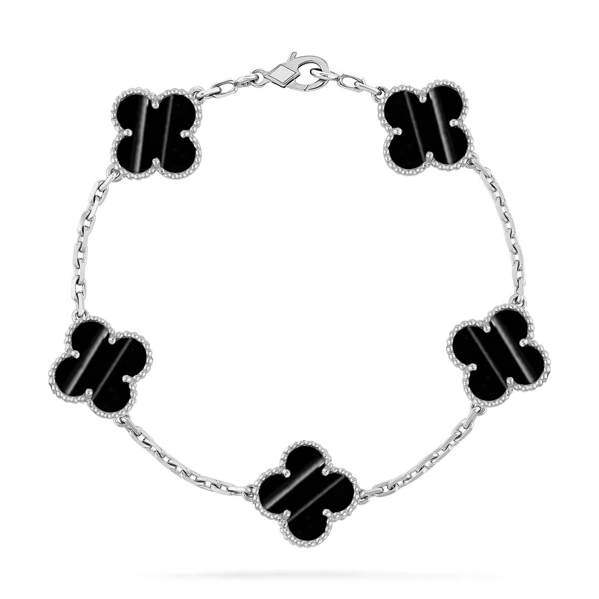 [[⭐DORISW] ]New  CLOVER 5 MOTIF PULSAR STONE BRACELET COLLECTION