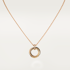 [⭐DORISW] TRINITY NECKLACE GOLD  DIAMONDS