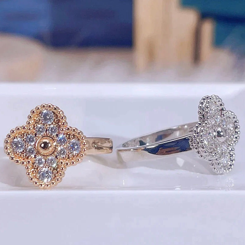 [⭐DORISW] CLOVER DIAMOND RING
