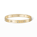 [⭐DORISW] LOVE ARMBAND 6,1MM 10 DIAMANTEN