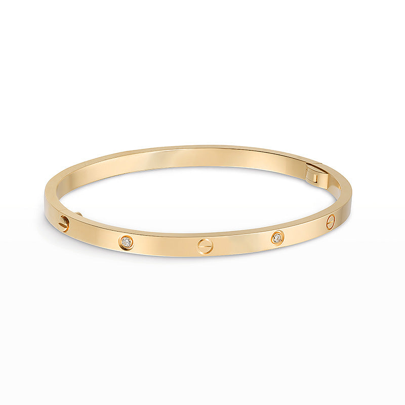 [⭐DORISW] LOVE BRACELET 3.65MM 6 DIAMONDS