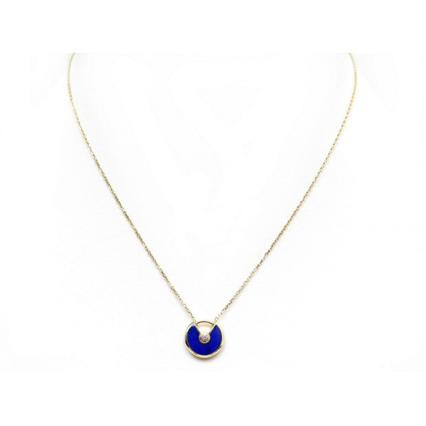 [⭐DORISW] AMULETTE ROSE GOLD AGATE NECKLACE