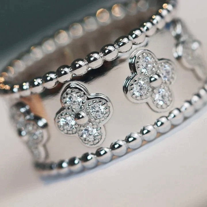 [⭐DORISW] CLOVER KALEIDOSCOPE RING 10MM