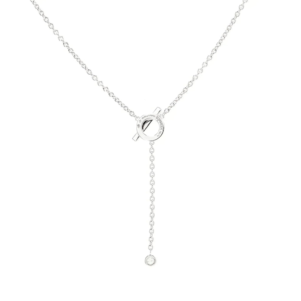[⭐DORISW] FINESSE SILBER-DIAMANT-HALSKETTE