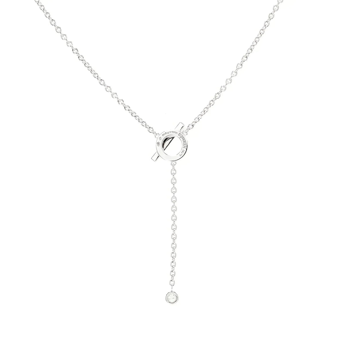 [⭐DORISW] FINESSE SILBER-DIAMANT-HALSKETTE
