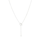 [⭐DORISW] FINESSE SILBER-DIAMANT-HALSKETTE