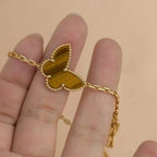 [⭐DORISW] LUCKY SPRING 5 MOTIF GOLD BRACELET