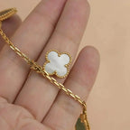[⭐DORISW] LUCKY SPRING 5 MOTIF GOLD BRACELET