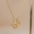 [⭐DORISW] クローバー 15MM ブロンジング ネックレス