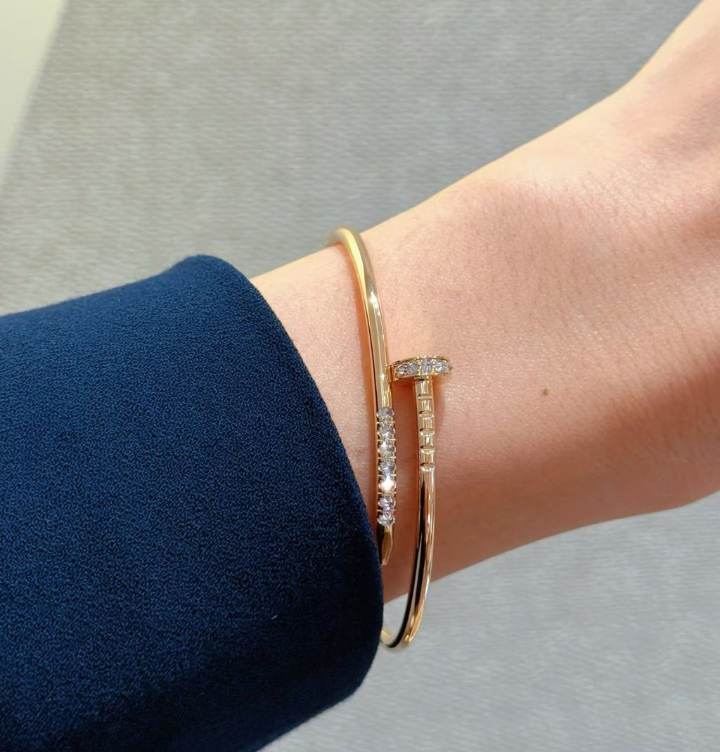 [[⭐DORISW] ] JUSTE UN CLOU ARMBAND 2,5 MM DIAMANTEN NEU