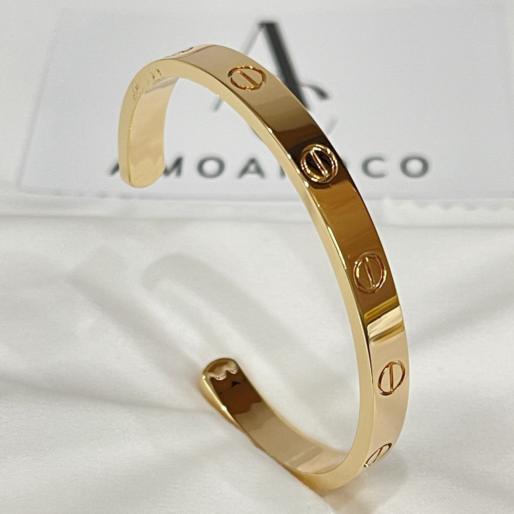[⭐DORISW] LOVE BRACELET 6.1MM OPEN CUFF