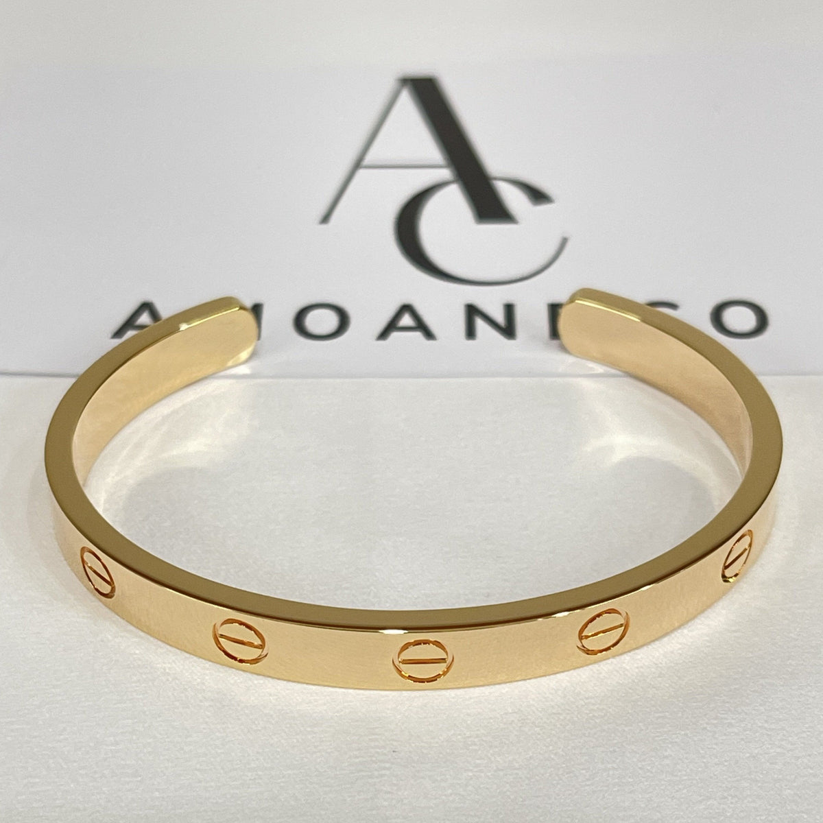 [⭐DORISW] LOVE BRACELET 6.1MM OPEN CUFF