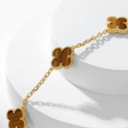 [⭐DORISW] CLOVER 10 MOTIVE TIGERAUGE HALSKETTE