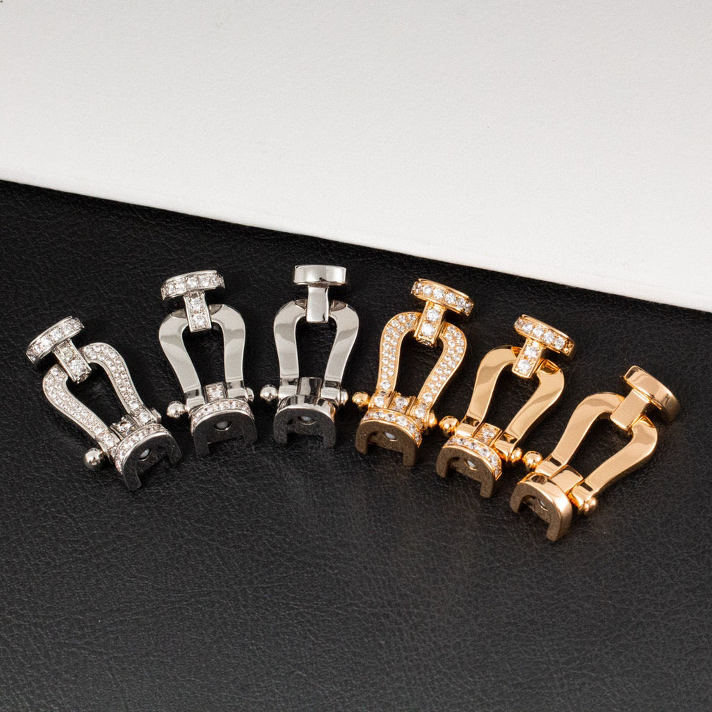 [⭐DORISW] FORCE LARGE HORSESHOE NO DIAMOND BRACELET SILVER