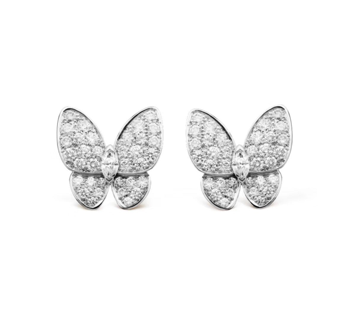 [⭐DORISW] BUTTERFLY ALL DIAMOND EARRINGS