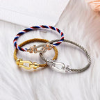 [⭐DORISW] FORCE LARGE HORSESHOE NO DIAMOND BRACELET GOLD