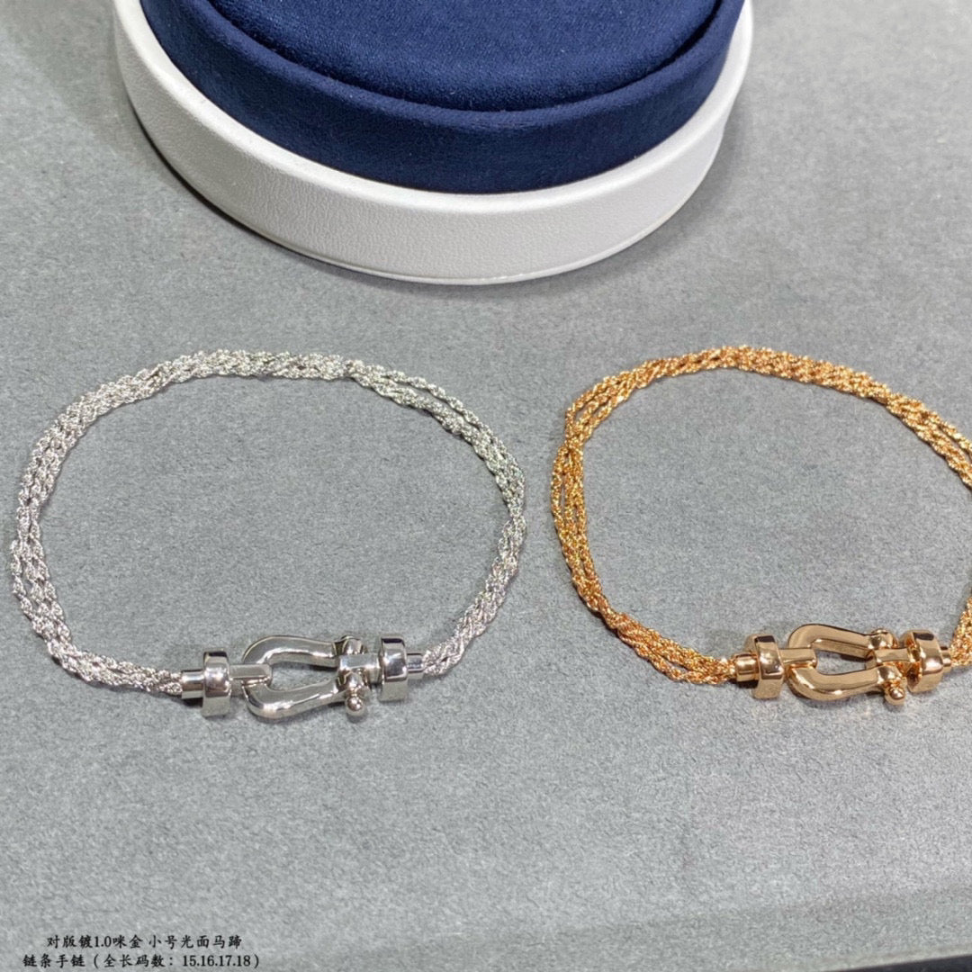 [⭐DORISW] KLEINES HUFEISEN-DIAMANT-SEILARMBAND