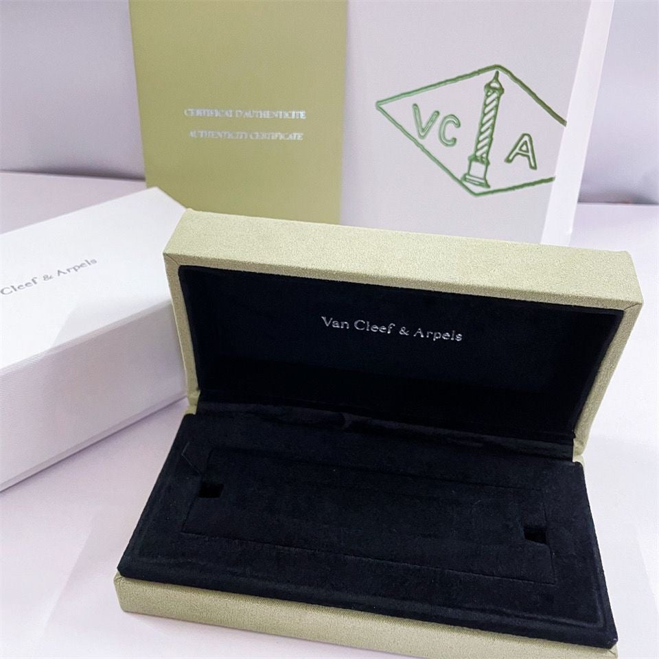 [⭐DORISW] VA CLOVER BRACELET NECKLACE RING BOX GIFT BAG