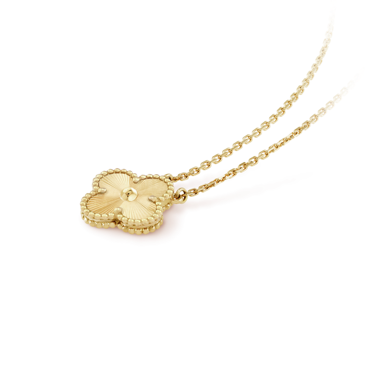 [⭐DORISW] CLOVER 15MM LASER NECKLACE