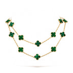 [⭐DORISW] CLOVER 20 MOTIFS MALACHITE GOLD