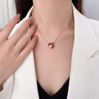 [⭐DORISW] LUCKY  CARNELIANS LADYBUG NECKLACE