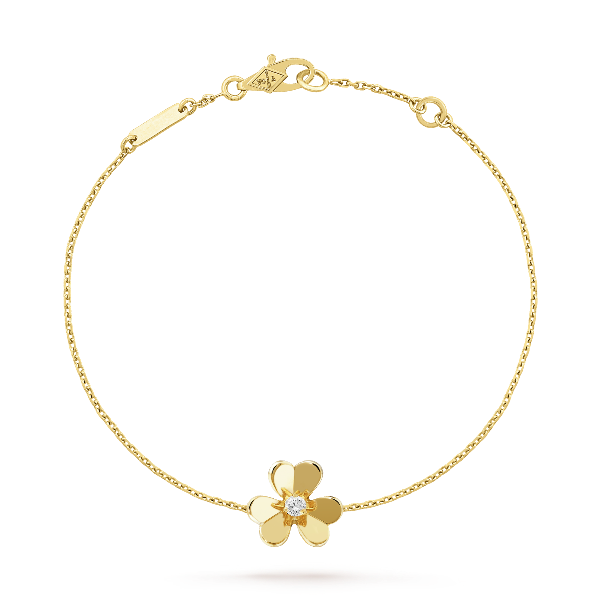 [⭐DORISW] FRIVOLES GOLD-ARMBAND MIT BLUME UND ROSA MALACHIT