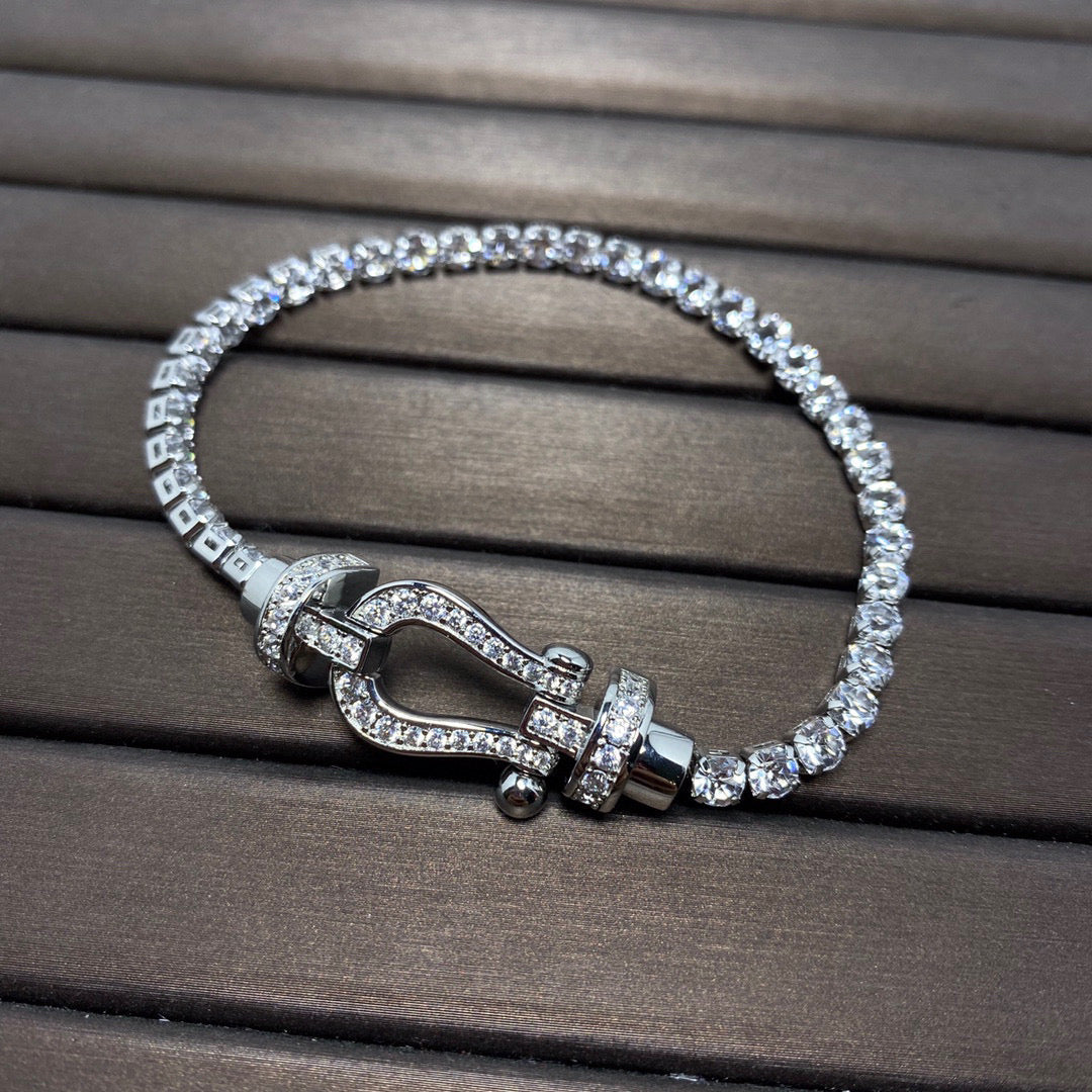 [⭐DORISW] HORSESHOE DIAMANT-TENNISARMBAND