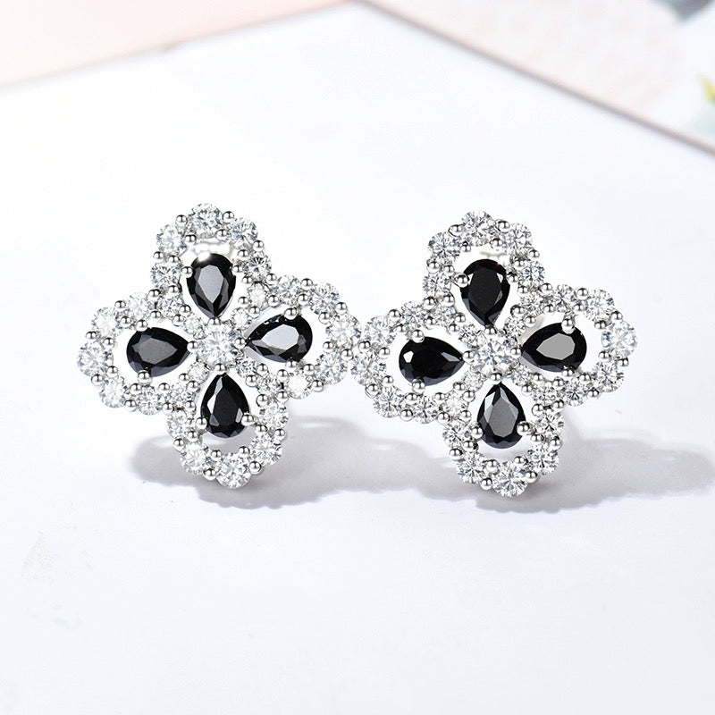 [⭐DORISW] LOOP-OHRRINGE VOLLMOTIV DIAMANT 16MM