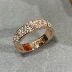 [⭐DORISW] KELLY PINK GOLD DIAMOND RING