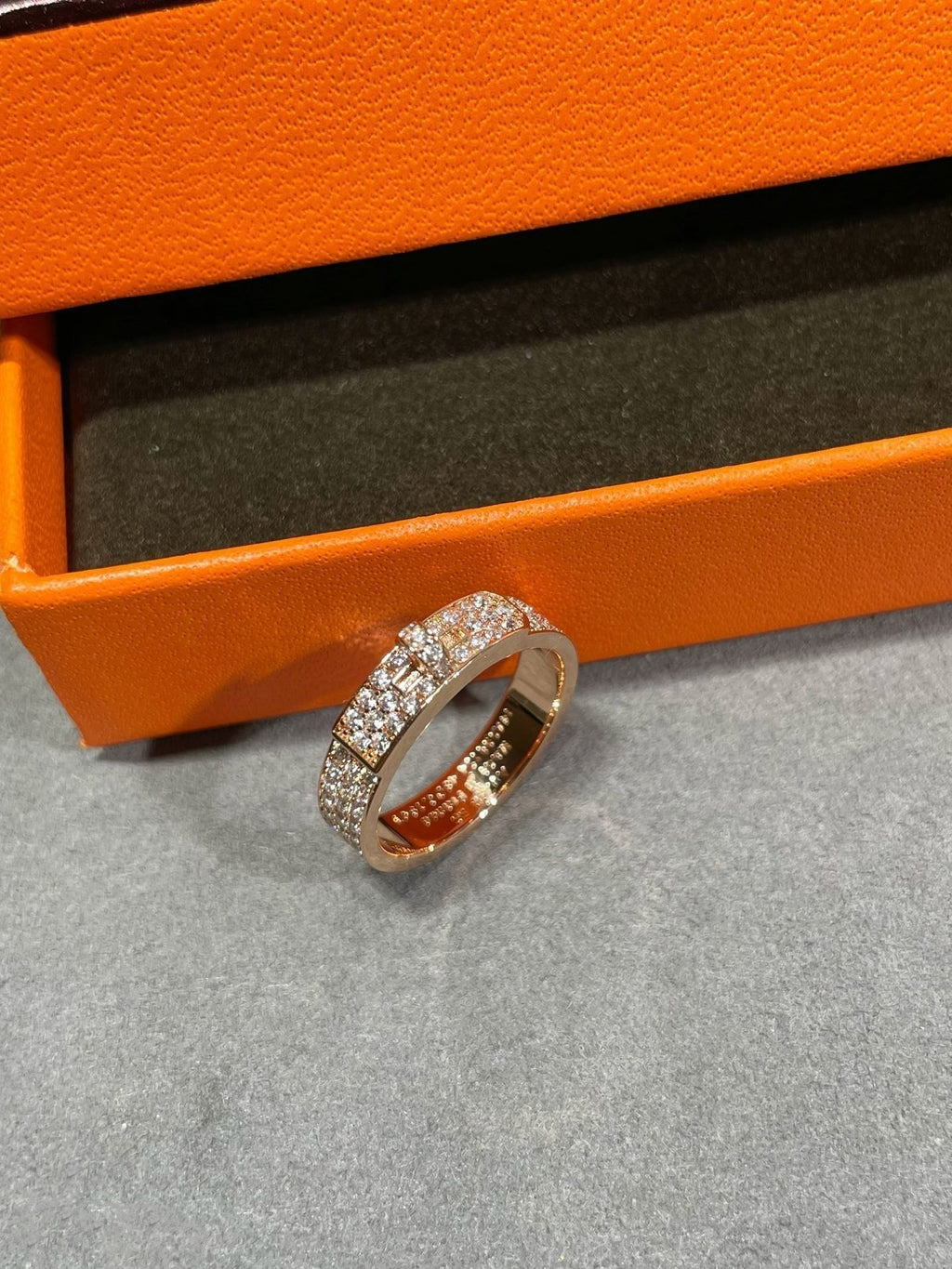 [⭐DORISW] KELLY PINK GOLD DIAMOND RING