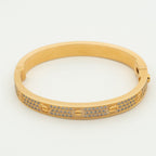 [⭐DORISW] LOVE ARMBAND 6,1 MM MIT DIAMANTBESATZ