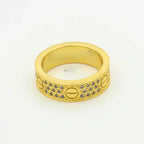 [⭐DORISW] LOVE RING 5.5MM DIAMONDS PAVED
