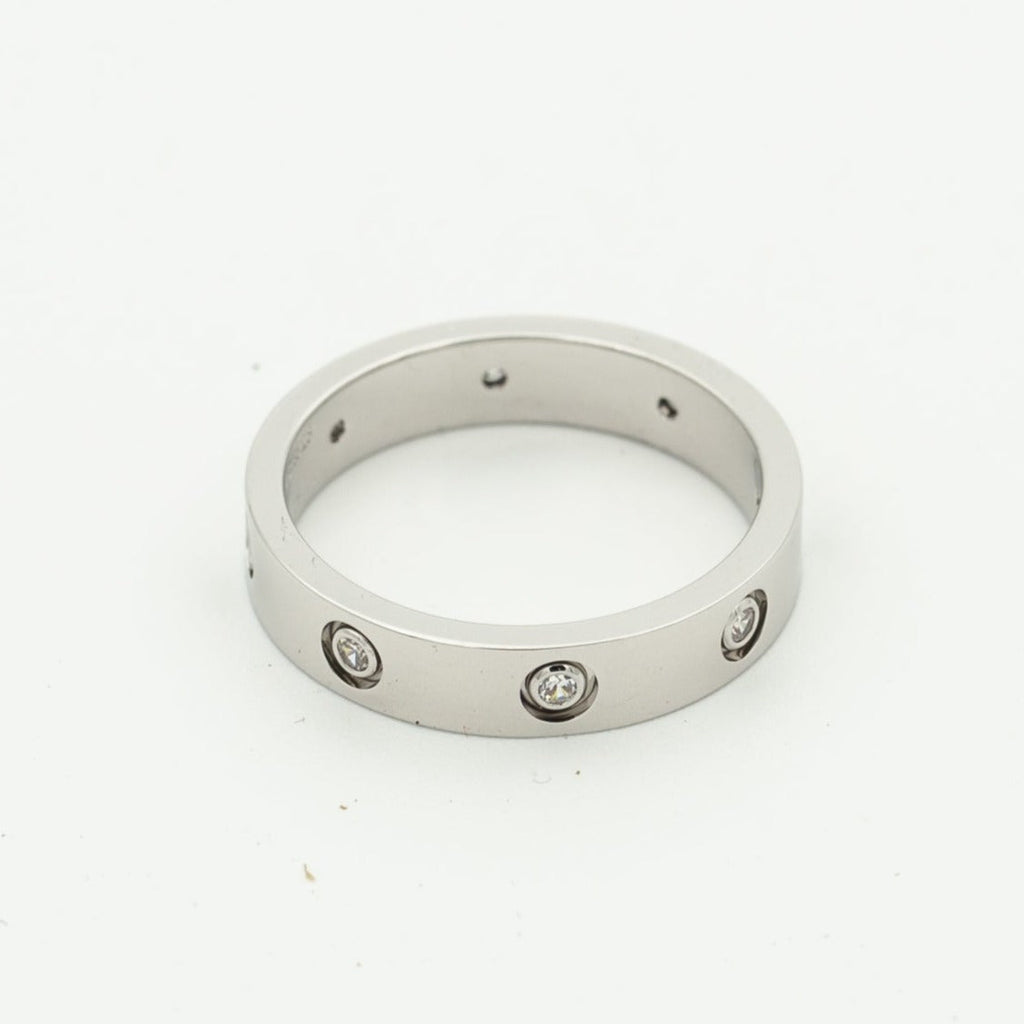 [⭐DORISW] ラブリング 3.6mm 8ダイヤモンド