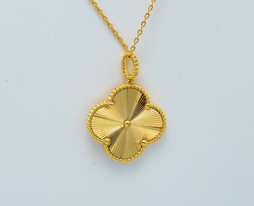 [⭐DORISW] CLOVER 25MM ANHÄNGERKETTE GOLD