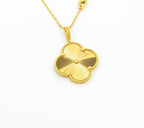 [⭐DORISW] CLOVER 25MM ANHÄNGERKETTE GOLD