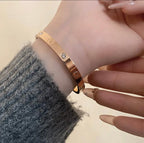 [[⭐DORISW] ] 2026 RAINBOW LOVE BRACELET 6.1MM  10 DIAMONDS