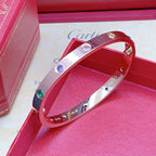 [[⭐DORISW] ] 2026 RAINBOW LOVE BRACELET 6.1MM  10 DIAMONDS
