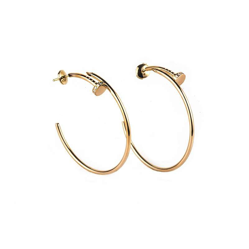 [⭐DORISW] JUSTE OHRRINGE GOLD DIAMANTEN 1,8 MM