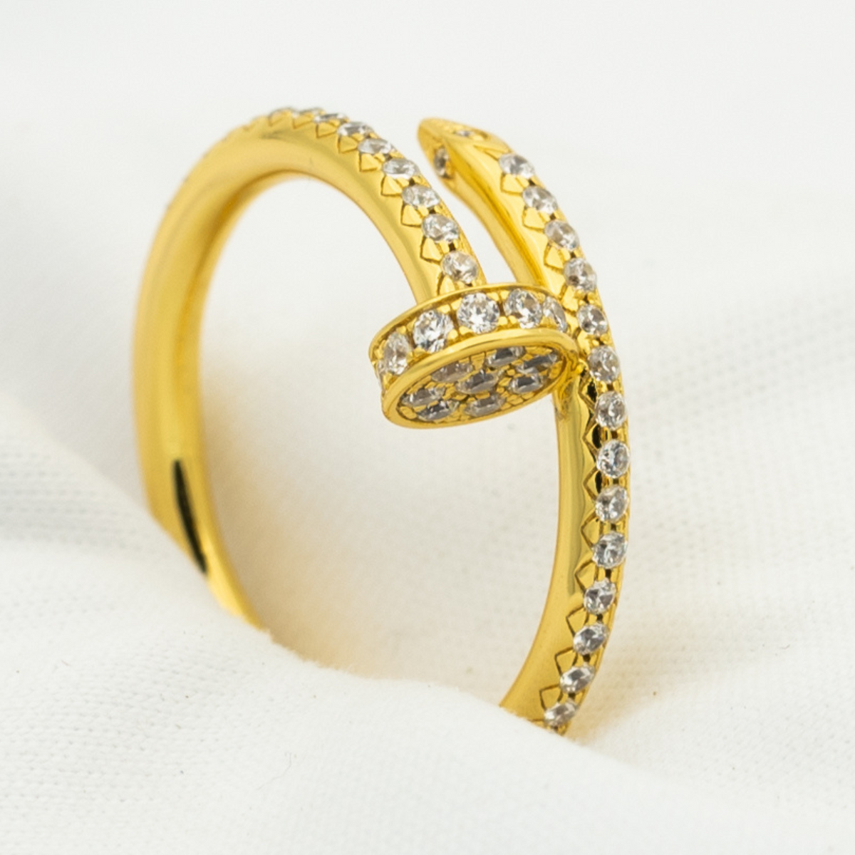 [⭐DORISW] JUSTE リング 1.8MM ゴールド ダイヤモンド
