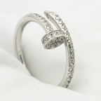 [⭐DORISW] JUSTE RING 1,8 MM SILBER DIAMANTEN